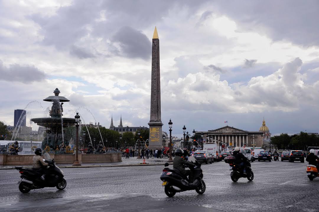 la Place de la Concorde