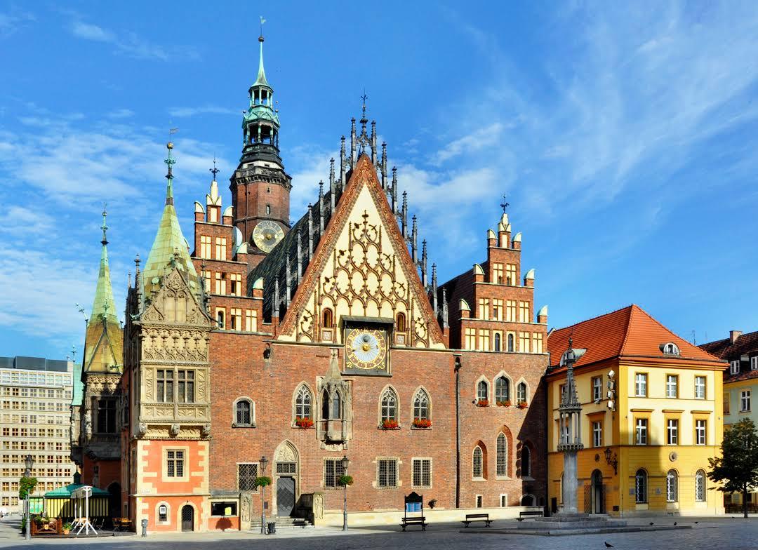 il Municipio di Wroclaw