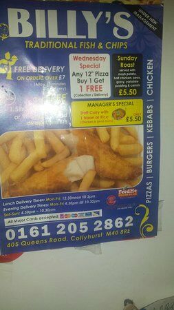 Billy's Traditional Fish And Chips
