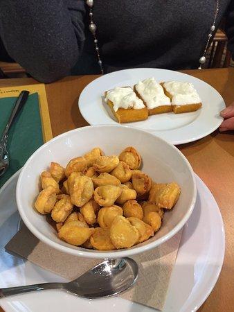 Polpette e Crescentine al Mercato delle Erbe