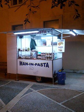 Man-in-pasta StreetFood