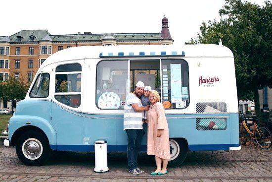 Hansens Flødeis på Bryggen